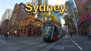 Central Station to Martin Place Sydney walking tour Australia May 2024 [upl. by Susej]