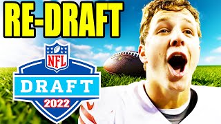 I REDRAFTED The 2022 NFL Draft [upl. by Drofdeb995]