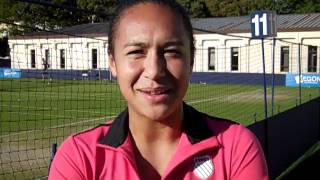 Heather Watson  What is the greatest Wimbledon Moment [upl. by Aeynod]