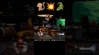 Kong vs Kremling 🐒💥🐊 DonkeyKongCountry2 DonkeyKong DKC DKC2 DK KaptainKRool Kremling Kong [upl. by Brezin]