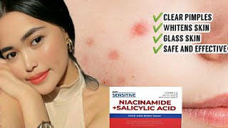 dr sensitive niacinamide  salicylic acid soap  kumain kami sa daega korean restaurant [upl. by Boor]