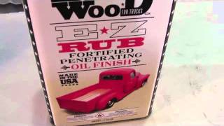 EZ Rub Fortified Penetrating Oil Finish from Bed Wood amp Parts LLC ID13169 [upl. by Jelene]