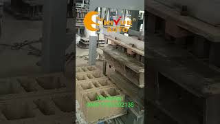 QT4 15 hydraulic block making machine cement brick making machinery shiyue machinery block machine [upl. by Nannie]