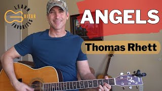 Learn to play Angels  Thomas Rhett  Guitar Lesson  Tutorial [upl. by Ragg240]