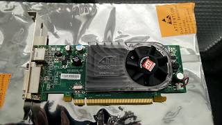 Dell 0X398D ATI Radeon HD3450 256MB DVI PCIE Graphics Card 102B6291200 [upl. by Tirrell]