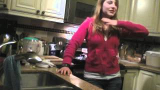 Raechel Does the Cinnamon Challenge [upl. by Nilatak]