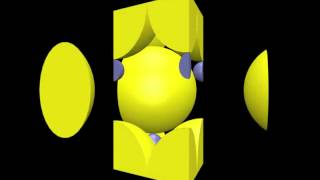 30 Wurtzite  Zinc Iron Sulfide ZnFeS  unit cell [upl. by Karlan]