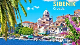 🌴Sibenik Croatia 🇭🇷 🔆 Dalmatia 4K Walking Tour 2024 [upl. by Lapo298]