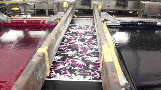 Printed Fabric Production [upl. by Suiradel]