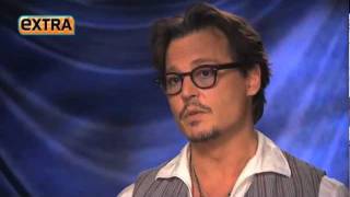 Johnny Depp  Interview  Extra [upl. by Aivad]