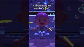 Je visite les îles de mes abonnés  💕🍃 Partie 1  Île de la joie animalcrossing acnh nintendo [upl. by Kwapong540]