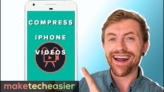 Compress Videos on iPhone iOS [upl. by Irabaj835]