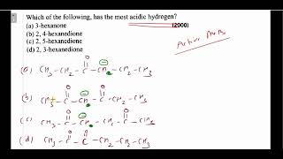 Which of the following has the most acidic hydrogen [upl. by Gaivn220]