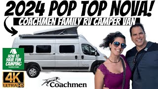 2024 Coachmen Nova Class B RV Camper Van with Pop Top [upl. by Wilfrid]