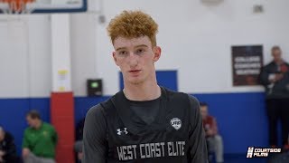 Sophomore PG Nico Mannion Takes Over In UA Association Win For West Coast Elite [upl. by Harima632]