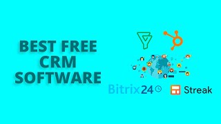 5 Best Free CRM Software in 2024 [upl. by Panter]