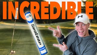 Geoleap Oversize Putter Grip Review Amazing and So Cheap [upl. by Anayhd802]