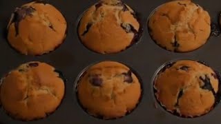 Muffins me boronica  Heidelbeeren muffins [upl. by Novel]