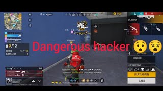 dangerous hacker in my game 😯🎮khatarnak hacker mera game mein 😯😵gareenafreefiremax [upl. by Amer]