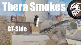 CS2 Thera Smokes on CTSide New Map by FMPone [upl. by Tedmund]