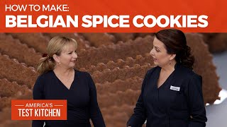 How to Make Speculoos Belgian Spice Cookies [upl. by Dranyer]