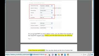 Set up NordVPN on Linksys router [upl. by Fayre883]