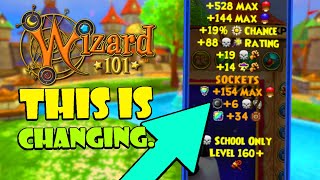 Wizard101 JUST Announced A HUGE Jewel Change [upl. by Helgeson674]