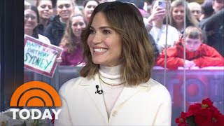 Mandy Moore talks ‘Dr Death’ motherhood music more [upl. by Yram]