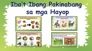 Week 31  Ibat Ibang Pakinabang ng mga Hayop [upl. by Letta]