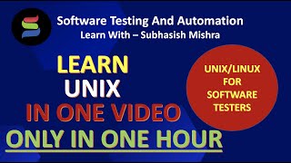 UNIX Tutorial For Beginners  UNIX Commands  Learn UNIX in 1 Hour [upl. by Aduh803]