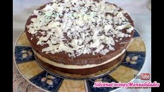 Receta Torta 3 Chocolates Sin Cuajada  Silvana Cocina [upl. by Painter]