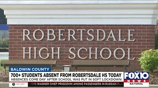 Over 700 students absent from Robertsdale High School following threat [upl. by Lemor568]