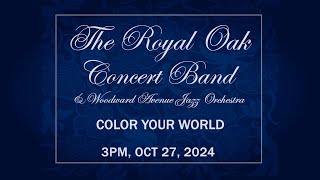 CMNtv Symphonic Series  Royal Oak Concert Band  Oct 27 2024 LIVE STREAM [upl. by Coy]