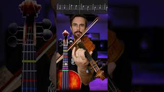 🎻 Johann Pachelbel  Canon in D Violin Tutorial with Sheet Music and Violin Tabs 🤘Part 2 [upl. by Sabu]