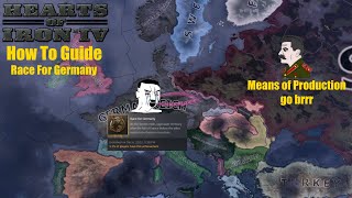 Hoi4 How to WIN As The Soviet Union Race For Germany Achievement Guide [upl. by Esened]