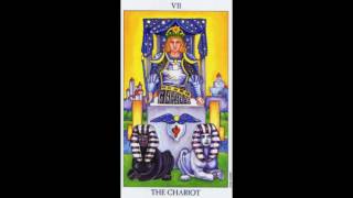 CURSO DEL TAROT Leccion 08  Arcano Mayor 07 El Carro Tarot Rider Waite [upl. by Tonya]