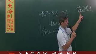 ★大東海→『現行考銓制度與公務員法含人事行政大意』精修→新班開課→大東海首席名師→張碩傑教授 [upl. by Grosberg]