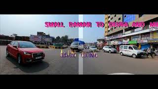 DAMAN  SMALL DAMAN TO DEVKA MIRASOL Water Park amp BACK  4K [upl. by Jaylene]