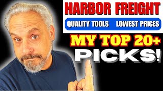 20 Harbor Freight Tools I Recommend For Your DIY Shop [upl. by Elke503]