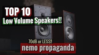 Best low volume speakers [upl. by Sekyere]