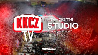 KKCZ TV Studio  Crvena zvezda Meridianbet – Panathinaikos s03 e03 [upl. by Aerbma365]