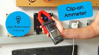 How to Use a ClipOn AmmeterClampmeter [upl. by Linn]