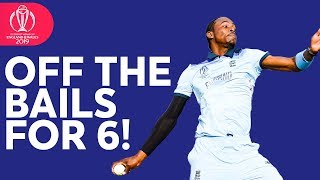 Hits The Bails And Goes For 6  Unbelievable Delivery by Jofra Archer  ICC Cricket World Cup 2019 [upl. by Douty]