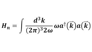 Quantization Of A Free Real Scalar Field  Quantum Field Theory [upl. by Photina]