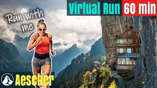 2022 Ebenalp Schweiz Wunderland  Trail Running Video für Laufband Training  Virtual Run 34 [upl. by Vine]