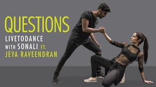 Questions  Chris Brown  Dance Cover  LiveToDance with Sonali ft Jeya Raveendran [upl. by Haelem]