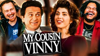 MY COUSIN VINNY 1992 MOVIE REACTION FIRST TIME WATCHING Joe Pesci  Full Movie Review [upl. by Assirual]