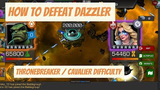 How to defeat Dazzler Thronebreaker  Cavalier Difficulty please subscribe [upl. by Jentoft]