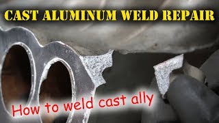 TFS Cast Aluminum Weld Repair [upl. by Esirec]