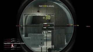 COD4 aimbot all versions 10 17 [upl. by Suirad556]